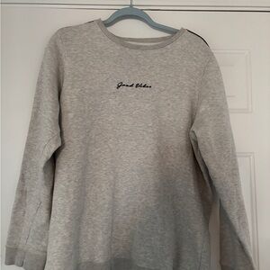 Light Gray Women's Crew Neck Sweater